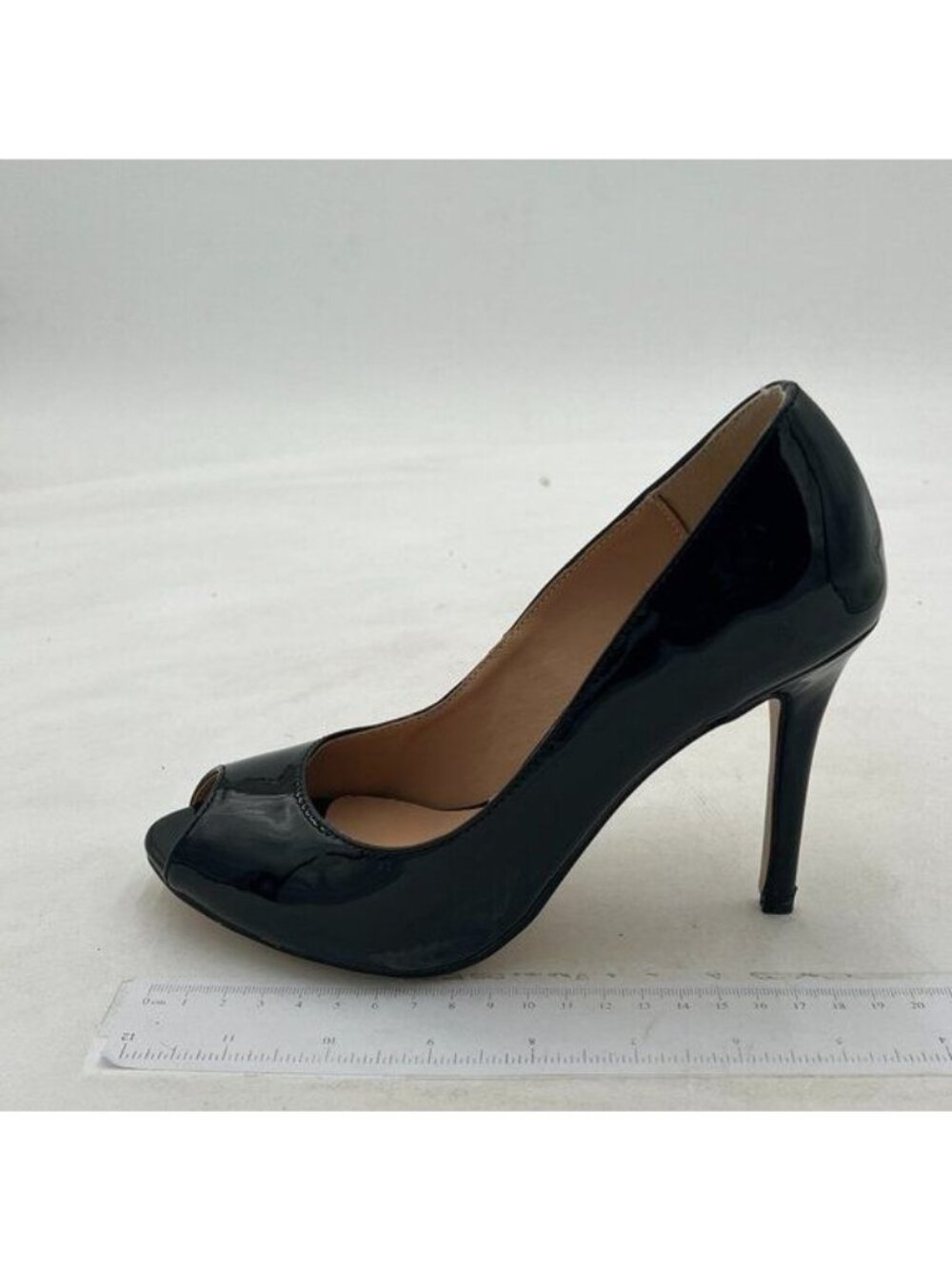 FSJ Women Sexy Peep Toe Pumps High Heels Formal Shoes for Office Ladies